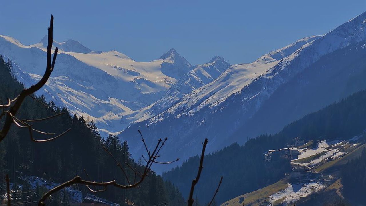 Blick auf den Gletscher Blick auf den Gletscher